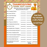Fun Thanksgiving Day games to play virtually online.